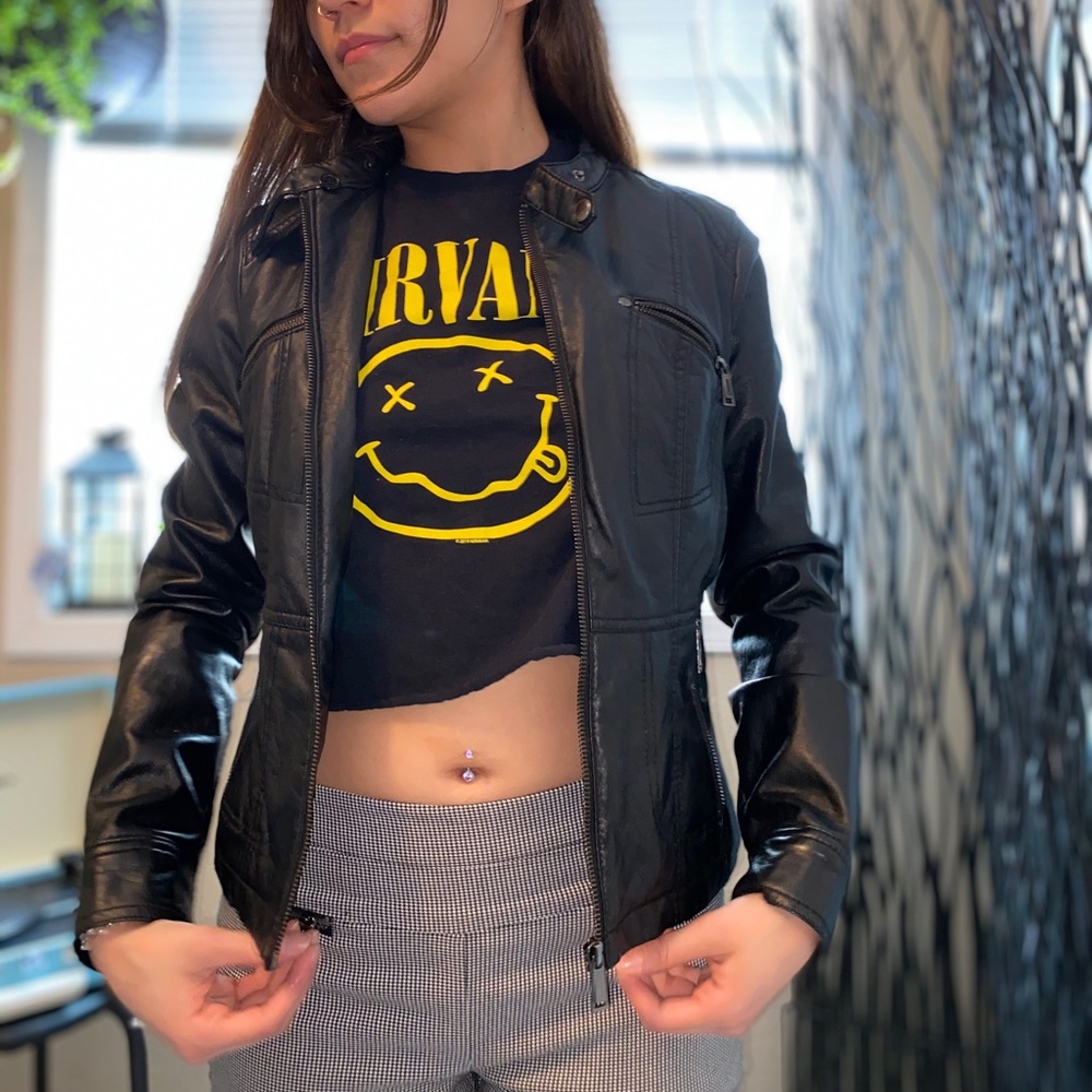 Leather jacket